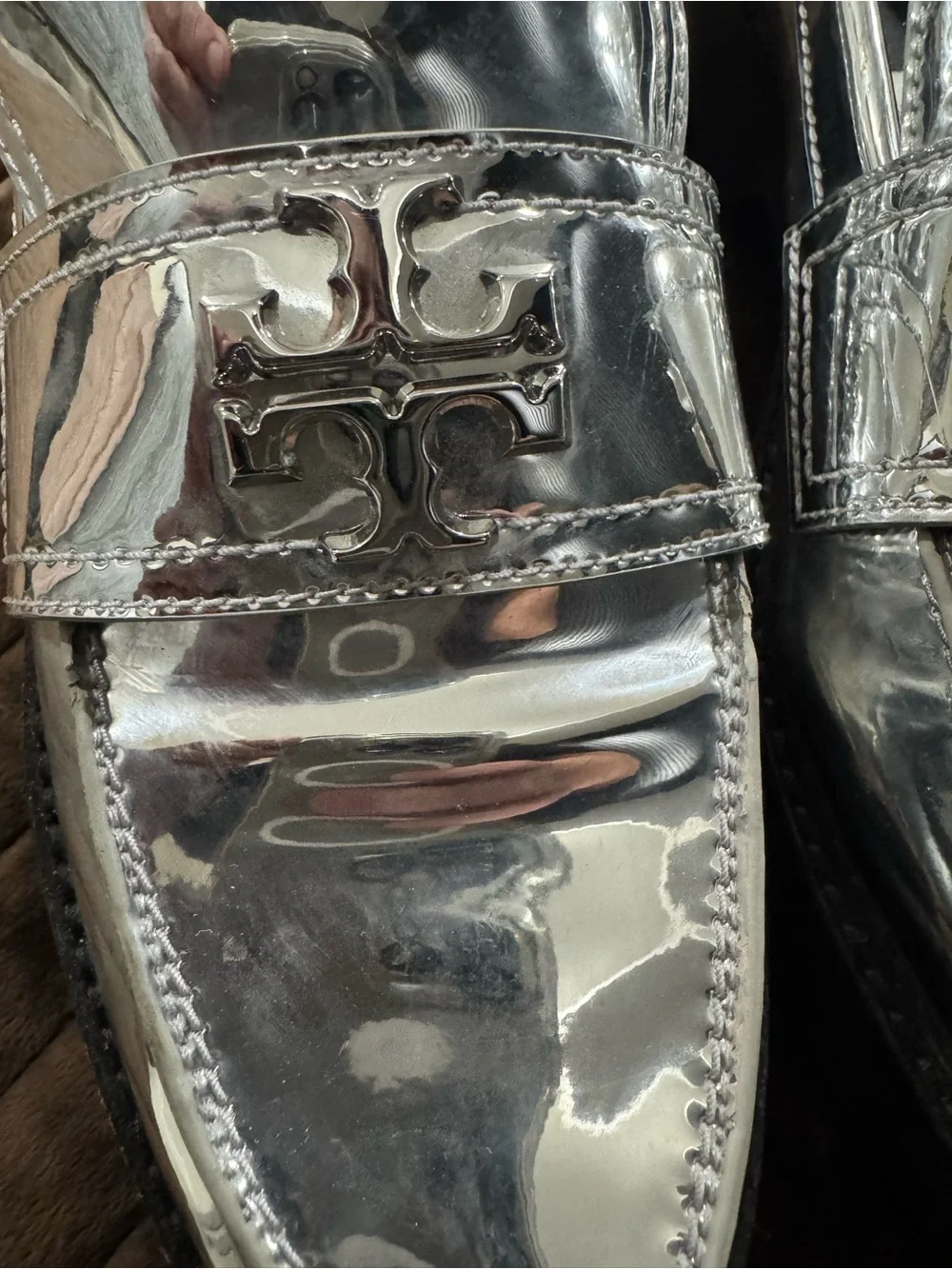 Tory Burch mirror finish